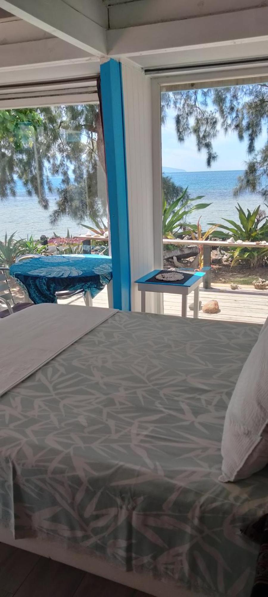 Bungalow Vue Lagon 180 Degre, La Maison Bleue Муреа Екстериор снимка