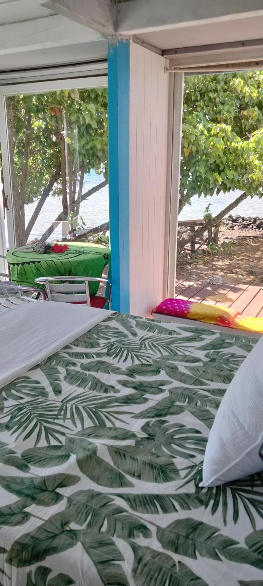 Bungalow Vue Lagon 180 Degre, La Maison Bleue Муреа Екстериор снимка