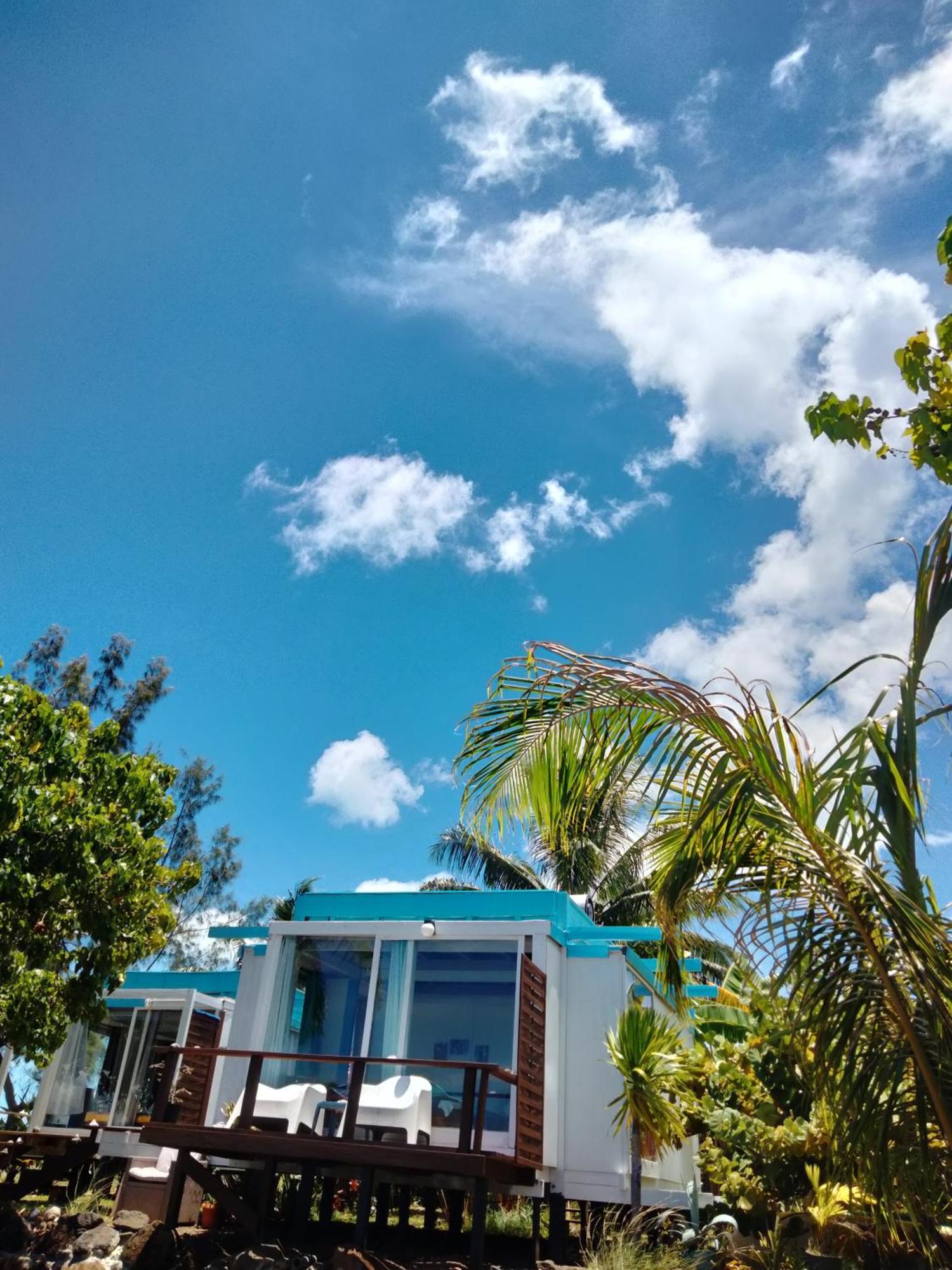 Bungalow Vue Lagon 180 Degre, La Maison Bleue Муреа Екстериор снимка