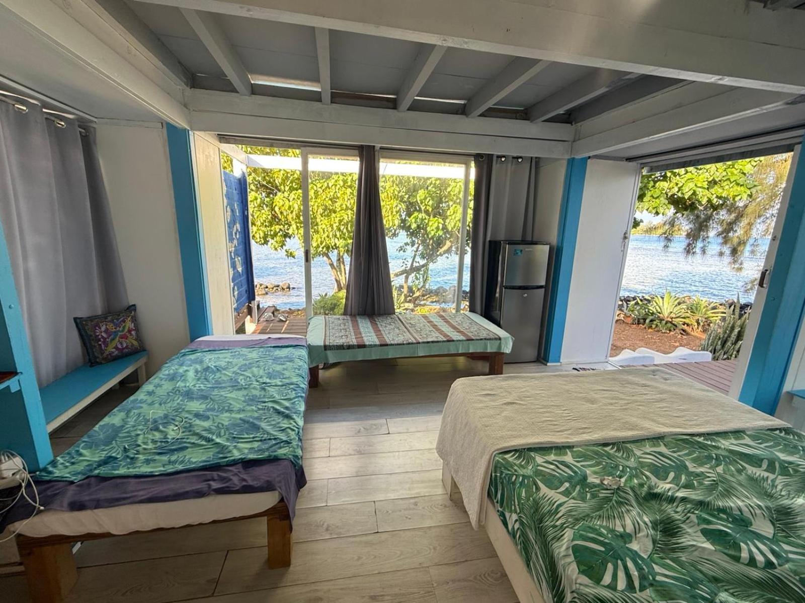 Bungalow Vue Lagon 180 Degre, La Maison Bleue Муреа Екстериор снимка