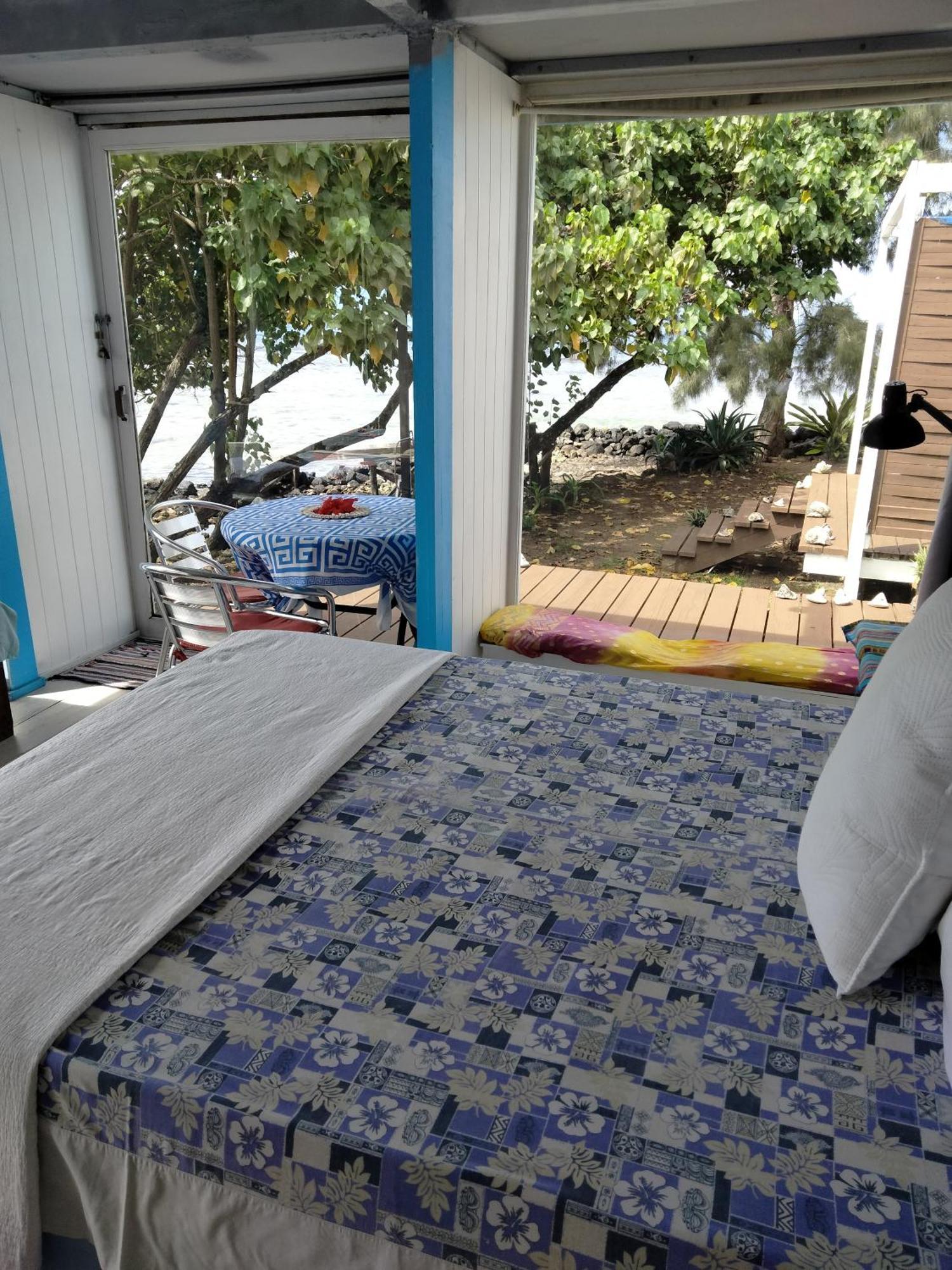 Bungalow Vue Lagon 180 Degre, La Maison Bleue Муреа Екстериор снимка
